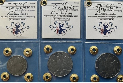 Lotto monete lira 20 - 3,
